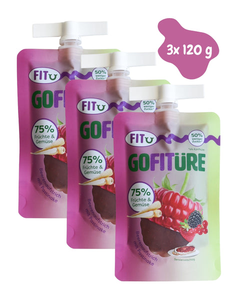 Fruchtaufstrich Beeren-Mix (3 Stück)
