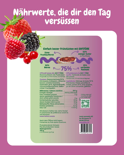 Fruchtaufstrich Beeren-Mix
