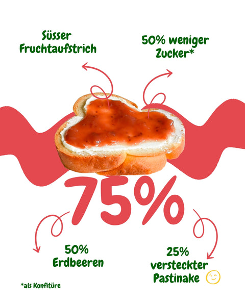 Fruchtaufstrich Erdbeere (3 Stück)