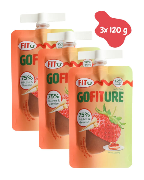 Fruchtaufstrich Erdbeere (3 Stück)