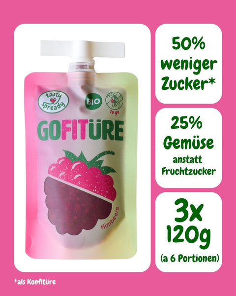 Fruchtaufstrich BIO Himbeere (3 Stück)