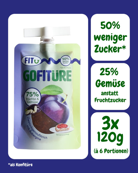 Fruchtaufstrich Zwetschge (3 Stück)